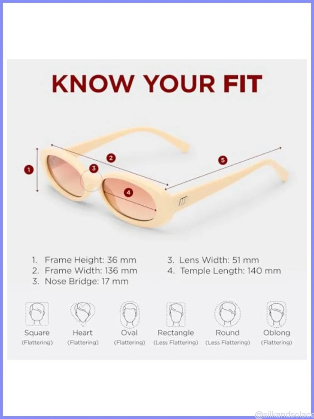 Oval Full Frame Sunglasses with Scratch Resistant UV Protection Lenses